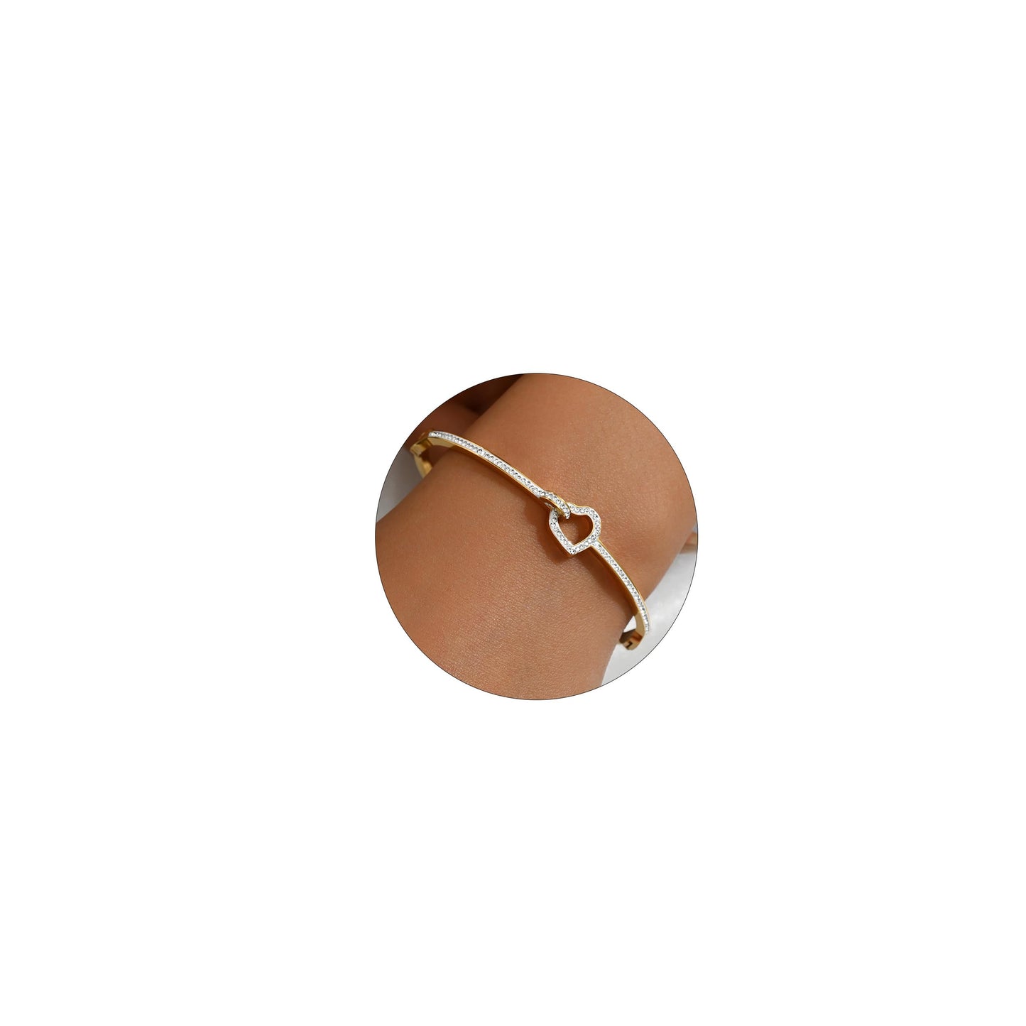 Gold bracelet for Women 18K Gold Plated Bamboo Watch Band Star Labyrinth Bangle Bracelets Dainty Stainless Steel Jewelry Gifts