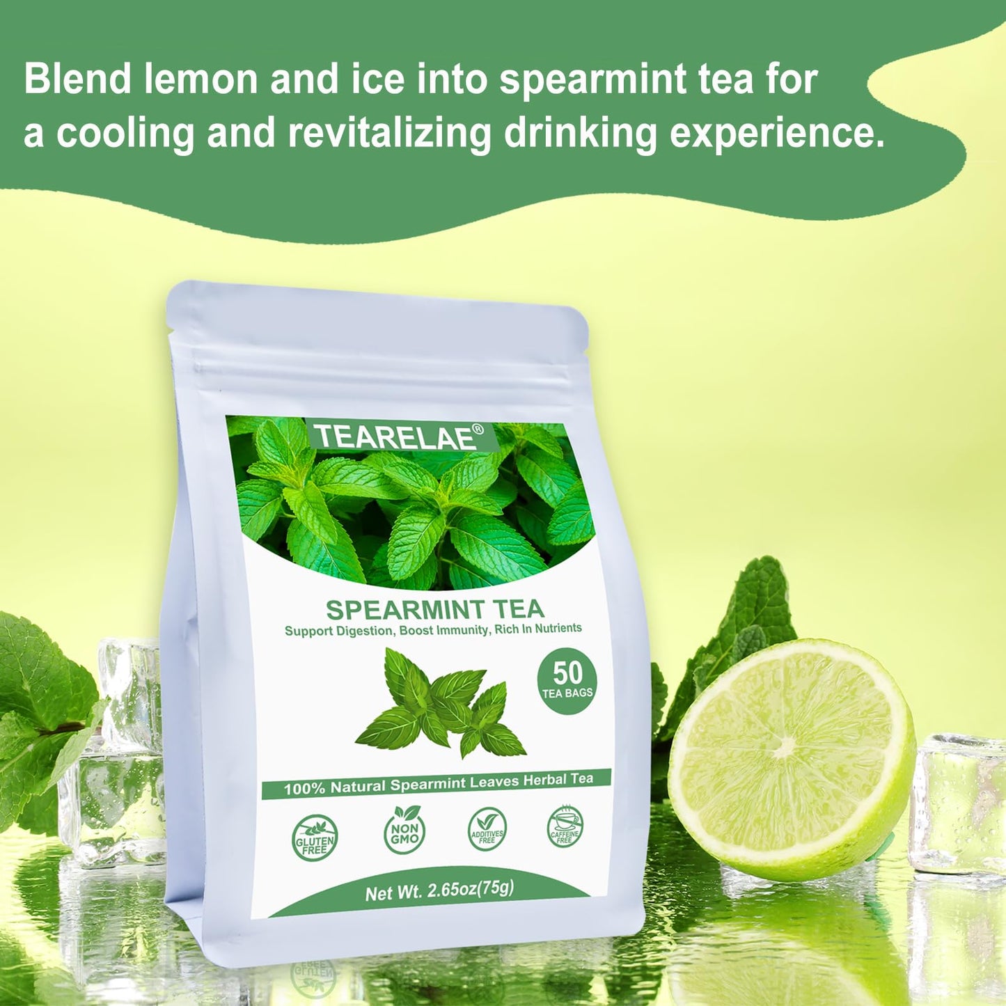 TEARELAE Blooming Tea Flowers - 12pcs Individually Sealed Flowering Tea Balls - Hand-Tied Natural Green Tea Leaves & Edible Flowers - Gifts For Tea Lovers