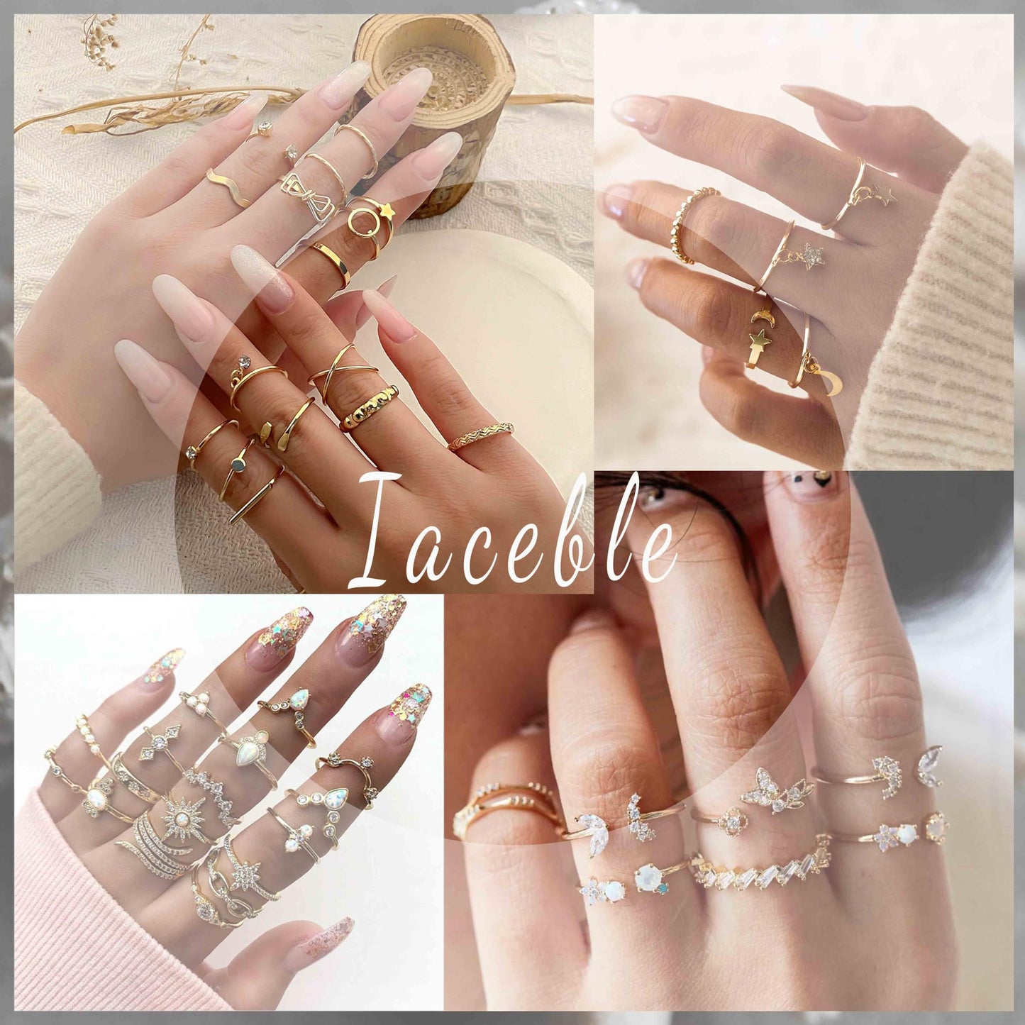 Vintage Round Watch Finger Ring Thick Clock Ring Small Watch Ring Adjustable Open Ring Gold Signet Rings Jewelry for Women