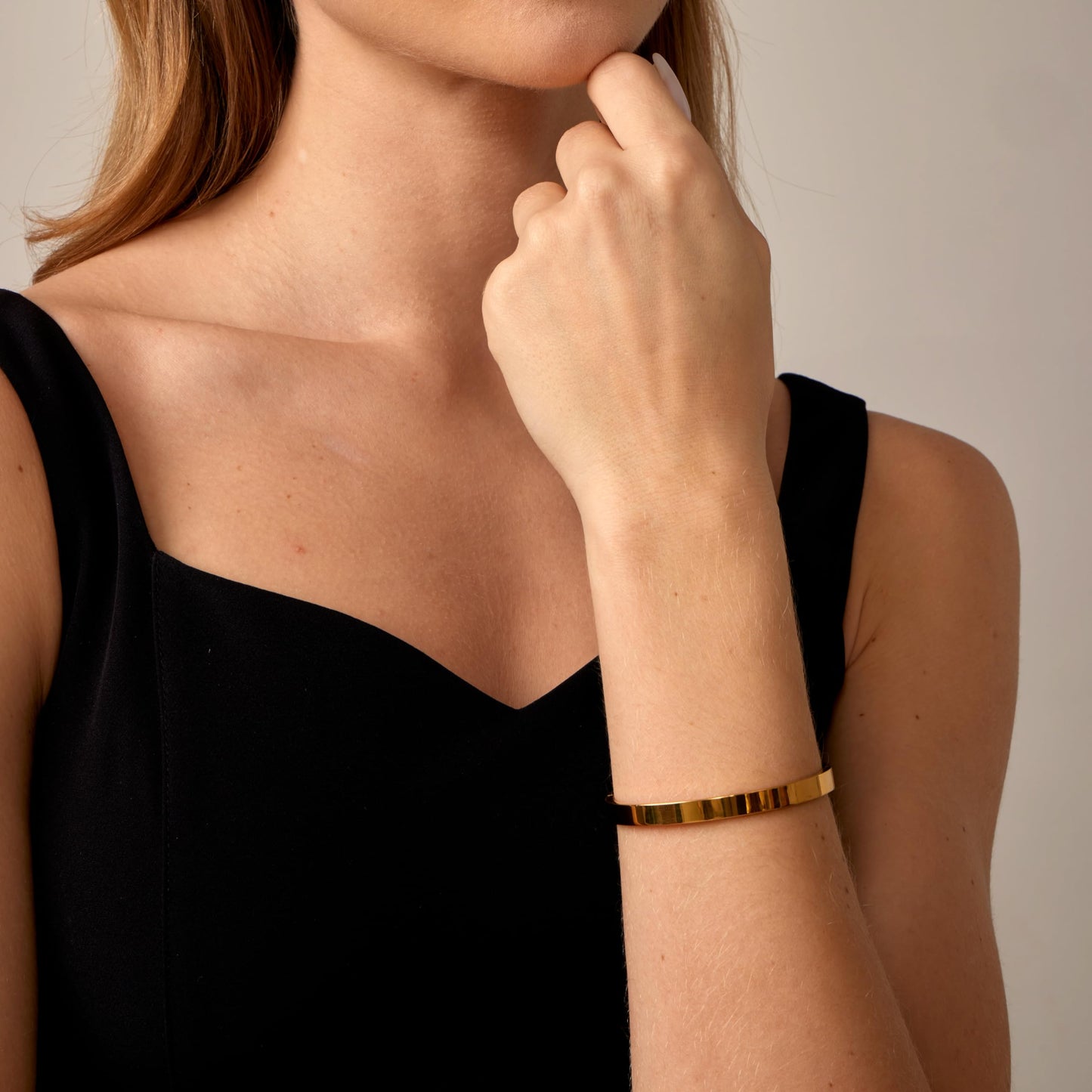 Gold bracelet for Women 18K Gold Plated Bamboo Watch Band Star Labyrinth Bangle Bracelets Dainty Stainless Steel Jewelry Gifts